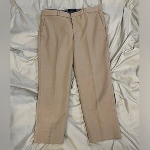Banana Republic Hampton Fit Beige Trousers Pants Women’s 12P